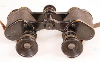 C.P. Goerz Armee-feldstecher katonai távcső, sérült, eredeti tokjában