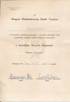 1966. "Szocialista Hazáért Érdemrend" mellszalaggal, szalagsávval és miniatűrrel tokban, v...