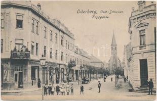 Bohumín, Oderberg; Koppgasse / Kopp street, furniture shop (Rb)