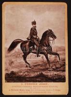 cca 1870 I. Ferenc József. Hivatalosan kiadott fénnyomat / Franz Joseph Emperor official photo