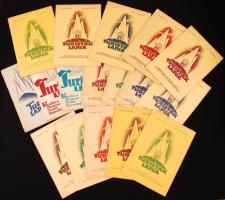 1940-1941 Turisták lapja 17 db száma