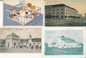 27 db vegyes háború előtti képeslap / 27 mixed pre-1945 postcards