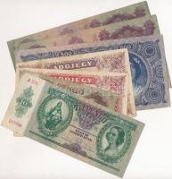 ~100db-os vegyes magyar bankjegy tétel a korona és a pengő időszakból T:vegyes