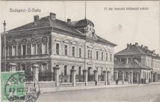 Budapest III. Óbuda, Honvéd élelmező raktár (EK)