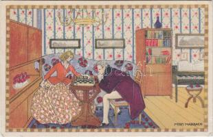 Chess game B.K.W.I. 670-6. s: Mitzi Marbach