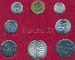 Vatikán 1970. 1L-100L + 500L Ag, 8xklf db-ból álló forgalmi szett T:1
Vatican 1970. 1 Lira - 100 Lir...