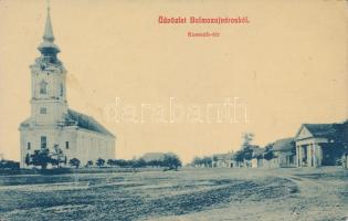 Balmazújváros, Kossuth tér, templom
