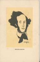 Felix Mendelssohn-Bartholdy 'Kner Izidor' s: Major (EK)