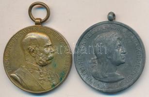 1898. "Jubileumi Emlékérem Fegyveres Erő Számára / Signum memoriae (AVSTR)" Br érem mellsz...