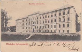 Kolozsvár, Felsőbb leányiskola / girl school (Rb)