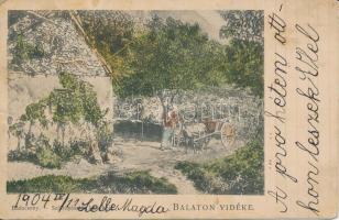 Badacsony, Szőlőpásztor kunyhója (kis szakadás / small tear)