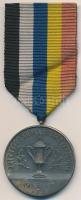 1949. "Gutenberg Kupa Örökös Vándordíj" sakk díjérem mellszalaggal (40mm) T:2,2-