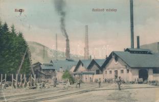 Kudzsir, Acélöntő műtelep, kiadja Gyöngyösi Gyula / steel works (EK)