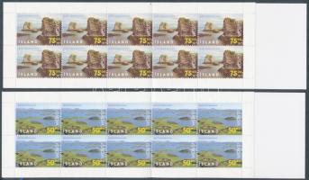 Europa CEPT nemzeti parkok 2 bélyegfüzet, Europa CEPT National Parks 2 stampbooklets