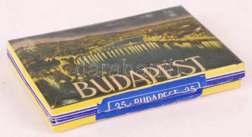 "Budapest" feliratú üres cigarettás dobozka, 11x7x2 cm