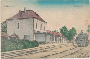 Belényes, Vasútállomás; Süssmann Lázár kiadása / railway station (EK)