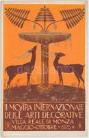 1925 Il mostra internazionale delle arti decorative, Villa Reale di Monza; Art Nouveau s: Giovanni Guerrini