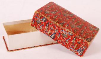 Bonbon feliratú régi papírdobozka, 15x8x5 cm