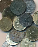 Vatikán 1932-1939. 5c (2xklf) + 1931-1936. 10c (3xklf) + 1932-1939. 20c (4xklf) + 1980-1992. 20L (6xklf) T:1-2 Vatican 1932-1939. 5 Centesimi (2xdiff) + 1931-1936. 10 Centesimi (3xdiff) + 1932-1939. 20 Centesimi (4xdiff) +1980-1992. 20 Lire (6xdiff) T:UNC-XF