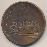 Simon Ferenc (1922-) 1970. "Békéscsaba / IX. Közgazdász Vándorgyűlés" Br emlékérem (50mm) ...