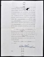 Amerikai Egyesült Államok 1961. "Illinoisi Központi Vasúti Vállalat" részvénye 100$-ról, p...