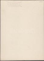 cca 1920 Kerny István (1879-1963): Esős nap a belvárosban, pecséttel jelzett fotóművészeti alkotás, ...