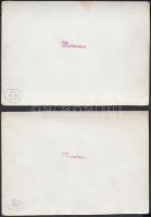 cca 1948-1955 Tiszavölgyi József: felvonulások, közös ünneplések, transzparensek, vezérek, jelmondat...