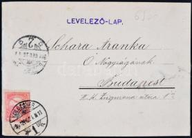 Kolozsvár panoramacard (Rb)