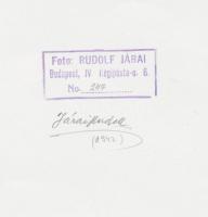 1942 Járai Rudolf(1913-1993): Kakasportré, pecséttel, aláírással jelzett, 24x18 cm
