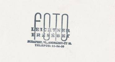 cca 1930-1940 Leichtner Erzsébet vintage fotója Szentpál Olga tánccsoportjának színpadi jelenetéről,...