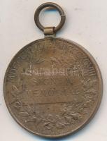 1898. "Jubileumi Emlékérem Fegyveres Erő Számára / Signum memoriae (AVSTR)" Br érem mellsz...