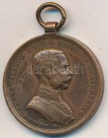 1914. "Ferenc József Bronz Vitézségi Érem "Der Tapferkeit" Br kitüntetés mellszalag nélkül. Szign.: Tautenhayn (31mm) T:2 Hungary 1914. "Franz Joseph Medal for Bravery bronze" Br medal without ribbon. Sign.: Tautenhayn (31mm) C:XF