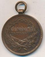 1914. "Ferenc József Bronz Vitézségi Érem "Der Tapferkeit" Br kitüntetés mellszalag n...