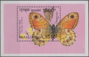 1993 BRASILIANA nemzetközi bélyegkiállítás blokk Mi 197