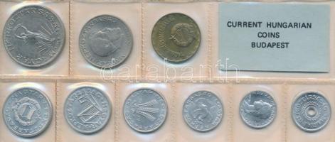 1979. 2f-10Ft 9db klf érmés forgalmi sor fóliatokban T:1