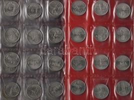 USA érdekes modern hagyaték tétel kizárólag emlékpénzekből, benne 7db 1$, 5db 1/2$, 96db 1/4$ összes...