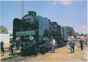 10 db MODERN használatlan motívumlap; autó, magyar vonat / 10 modern unused motive cards; automobile...