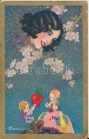 Italian art postcard, degami 2135. s: Busi (EK)