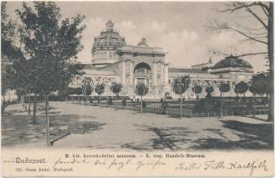 Budapest III. Magyar királyi kereskedelmi múzeum, kiadja Ganz Antal