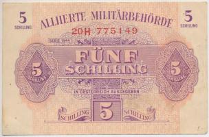 Ausztria / nemzetközi megszállás 1944. 5Sch T:III Austria / allied occupation 1944. 5 Schilling C:F Krause 105
