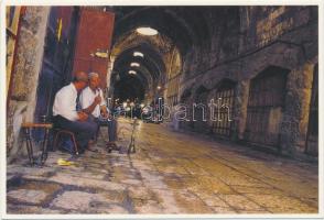 22 db MODERN használatlan külföldi városképes lap és motívumlap; izraeli, virág, folklór / 22 modern...