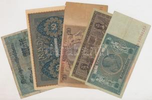 Német Birodalom / Csáazárság 1917. 5M + 1918. 20M + 1919. 50M  + Német Birodalom / Weimari Köztársas...