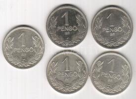 1926-1939. 1P Ag teljes sor T:2,2/2