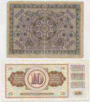 59db-os vegyes, külföldi bankjegy tétel, jó darabokkal T:vegyes
59pcs of various banknotes with good...