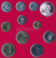1994. 10f-100Ft 10xklf db + 200Ft Ag "Deák" dísztokos szettben T:BU