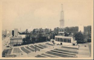 1935 Brussels, Bruxelles; Exposition, Latvian pavilion