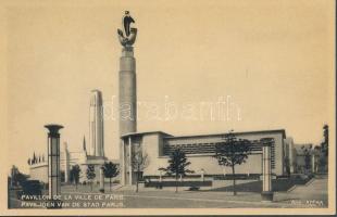 1935 Brussels, Bruxelles; Exposition, Paris city pavilion