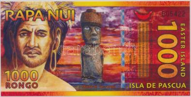 Húsvét-szigetek 2011. 1000R T:I Easter Islands 2011. 1000 Rongo C:UNC