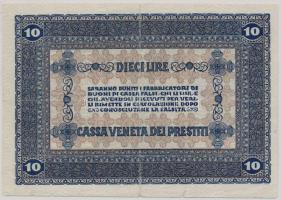 Olaszország / Velence / osztrák-magyar megszállás 1918. 10L T:III (szakadások)
Italy / Venice / Aust...