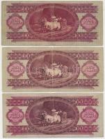 1949. 100Ft (3x) T:III